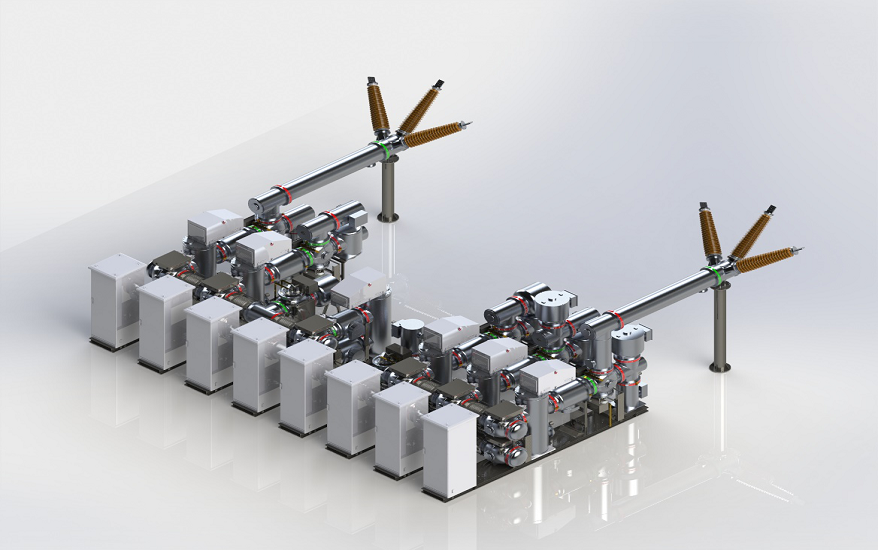 ZFW31-126混合氣體絕緣金屬封閉開關(guān)設(shè)備